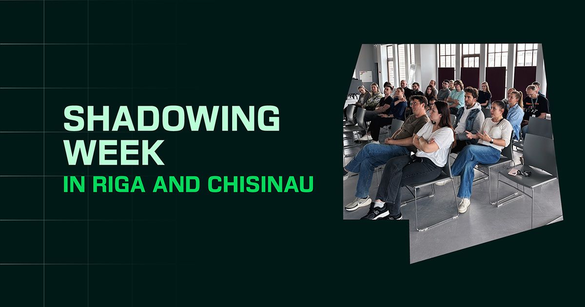 Building Connections Across Teams in Chisinau and Riga