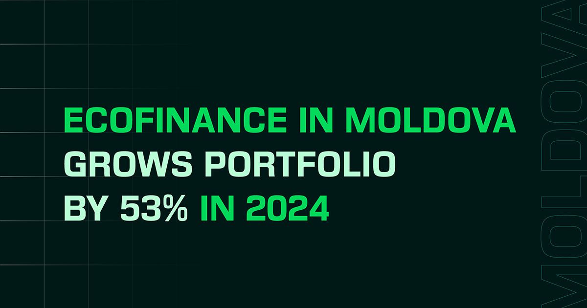 Ecofinance in Moldova Grows Portfolio by 53% in 2024
