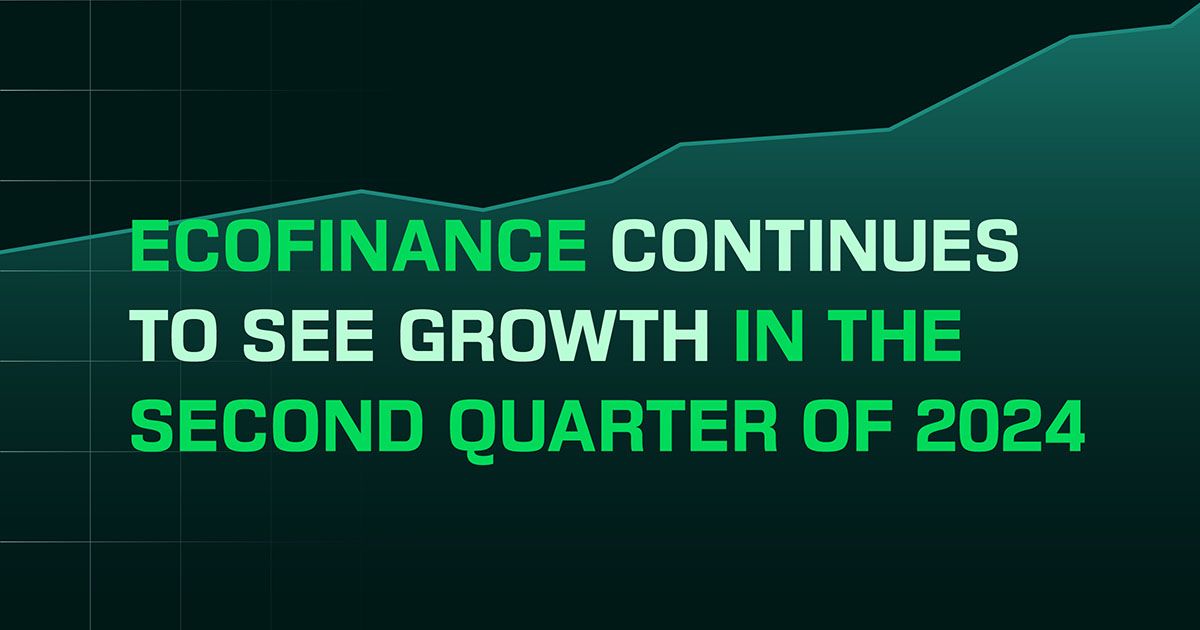 Ecofinance continues to see growth in the second quarter of 2024