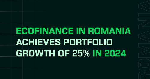 Ecofinance in Romania Achieves Portfolio Growth of 25% in 2024 
