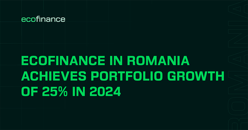 Ecofinance in Romania Achieves Portfolio Growth of 25% in 2024 